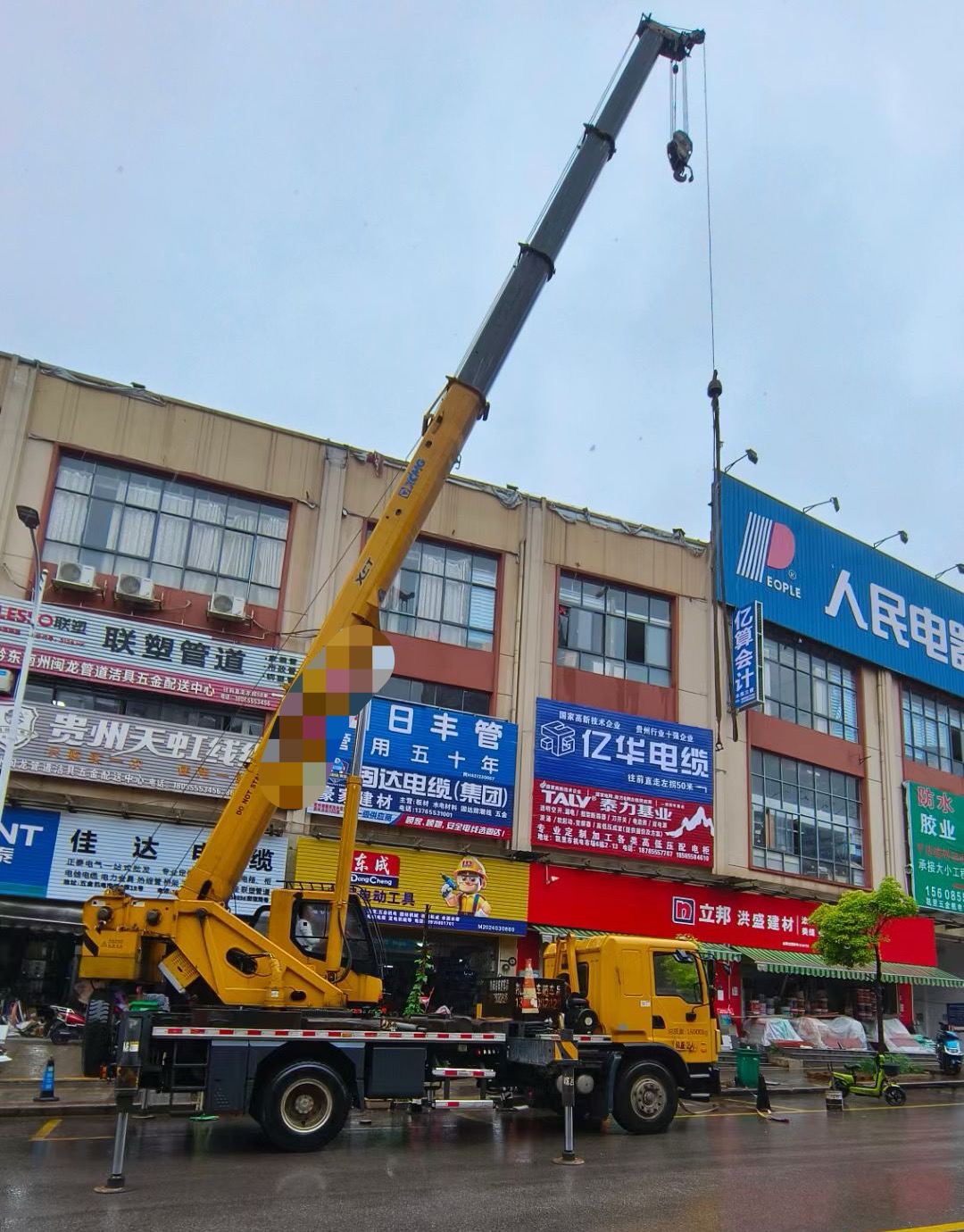 振安区吊车吊机租赁桥梁吊装